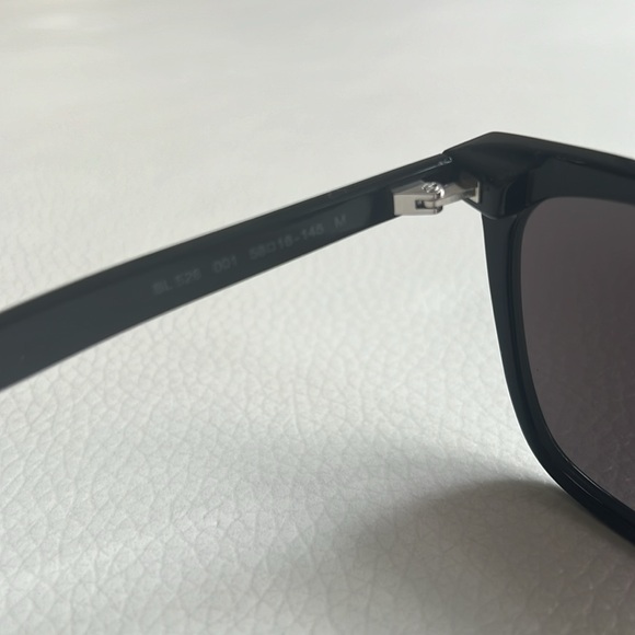 Saint Laurent SL 526 Black Cat Eye Sunglasses, with case - Picture 4 of 6